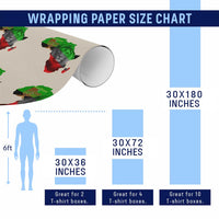 Happy Kwanzaa Lion Wrapping Paper Roll African Heritage Pride Gift For Men - Wonder Print Shop