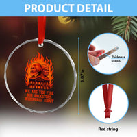 Harriet Tubman and Frederick Douglass Crystal Glass Ornament We Are the Fire Our Ancestors Whispered About Juneteenth 1865 TS02