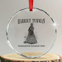 Harriet Tubman Crystal Glass Ornament Underground Railroad Freedom Leader - Wonder Print Shop