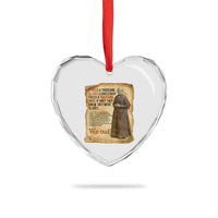 Harriet Tubman We Out Heart Crystal Glass Ornament Vintage Black History Gift - Wonder Print Shop