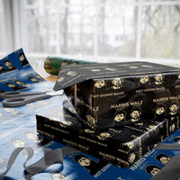 Harris Walz Wrapping Paper Roll Retro We Are Not Going Back
