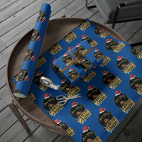 Have A Melanin Christmas African American Santa Girl Xmas Wrapping Paper Roll - Wonder Print Shop