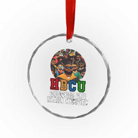 HBCU Colleges Are Black History Crystal Glass Ornament African Education TS02