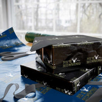 He Is Hunting Wrapping Paper Roll Camo Deer Hunters Girlfriend Wife Hunting Season - Wonder Print Shop