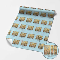 He Is Not Here He Is Risen Wrapping Paper Roll Christian Easter Bible Verse