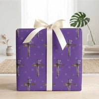 He is Risen Christian Wrapping Paper Roll Easter Cross Jesus Christian