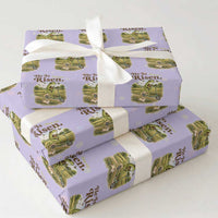 He Is Risen Hop On Wrapping Paper Roll Christian Easter Frog