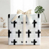 He Is Risen Wrapping Paper Roll Christian Easter Cross