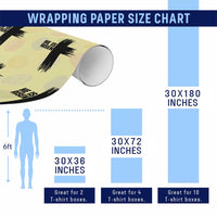 He Is Risen Wrapping Paper Roll Christian Easter Cross