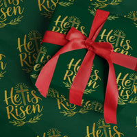 He Is Risen Wrapping Paper Roll Jesus Easter Religious Christians - Wonder Print Shop