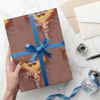 He Is Risen Wrapping Paper Roll Jesus Resurrection Easter Christian Cross Phoenix Rising - Wonder Print Shop