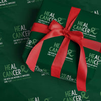 Heal Cancer Nothing Is Impossible With God Wrapping Paper Roll Liver Cancer Support Gift