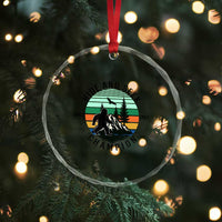 Hide And Seek Champion Crystal Glass Ornament Bigfoot Lover Gift TS12