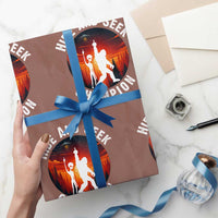 Hide And Seek Champion Wrapping Paper Roll Funny Bigfoot And Alien Lover Gift - Wonder Print Shop