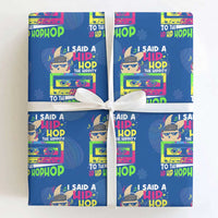 Hip Hop Easter Bunny Wrapping Paper Roll Funny Hippity Cool Rabbit Lovers Toddler