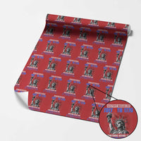 History Began July 4th 1776 Wrapping Paper Roll Bold Patriotic Statement Statue of Liberty - Wonder Print Shop