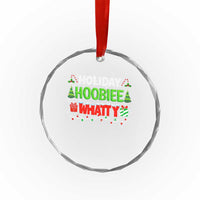 Holiday Hoobie Whatty Crystal Glass Ornament Funny Christmas Movie - Wonder Print Shop