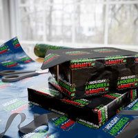Holiday Hoobie Whatty Wrapping Paper Roll Funny Christmas Movie - Wonder Print Shop