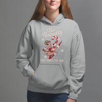 Christmas Hoodie Candy North Pole Be Naughty Save Santa The Trip - Wonder Print Shop