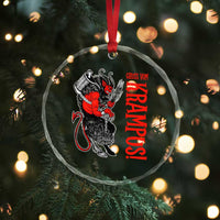 Horror Christmas Gruss Vom Krampus Crystal Glass Ornament TS09