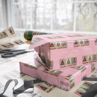 Howdy Christmas Wrapping Paper Roll Funny Western Xmas Tree Rodeo Fan Gift - Wonder Print Shop