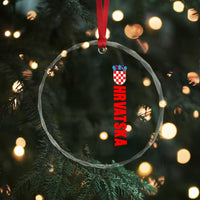 Hrvatska Crystal Glass Ornament Vintage Croatia Zagreb Croatian