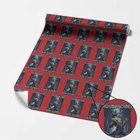 Human By Chance Alpha By Choice Wolf Wrapping Paper Roll Vintage 90s Style Wolf Sigma Emo Meme - Wonder Print Shop
