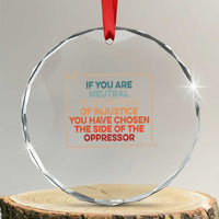 Human Rights Crystal Glass Ornament Feminist Equal Rights Social Justice TS10