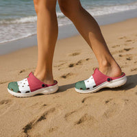 Hungary Clogs Shoes Flag Color Inspiration - Wonder Print Shop