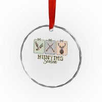 Hunting Season Crystal Glass Ornament Funny Hunter Wife Gift - Wonder Print Shop
