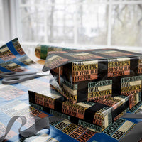 Husband Dad Grandpa 80 Year Old Legend Wrapping Paper Roll Funny 80th Birthday Fathers Day