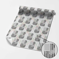 Husband Daddy Welder Hero Wrapping Paper Roll Patriotic Welding American Flag Graphic