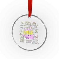 I Am A Child Of God Crystal Glass Ornament Retro Christian Jesus Faith TS02