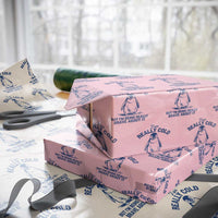 I Am Really Cold But I'm Being Really Brave About It Penguin Wrapping Paper Roll