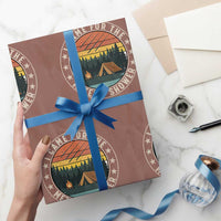I Came For The Meteor Shower Wrapping Paper Roll Stargazer Camping Gift