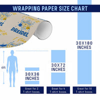 I Cheat At Dreidel Wrapping Paper Roll Funny Hanukkah Jewish Gift - Wonder Print Shop