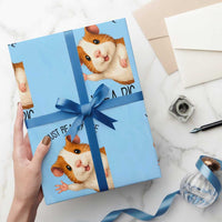 I Just Really Like Guinea Pigs Wrapping Paper Roll Funny Cavy Lover - Wonder Print Shop