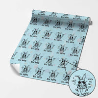 I Love It When You Call Me Big Hoppa Wrapping Paper Roll Funny Easter Bunny Kids