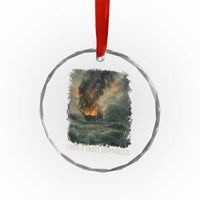 I Run a Tight Shipwreck Crystal Glass Ornament Homeschool Mama Cool Mom - Wonder Print Shop