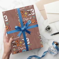 I Survived 67 33 Days Of School Wrapping Paper Roll Funny 100th Days of School 67 Sport Lover - Wonder Print Shop