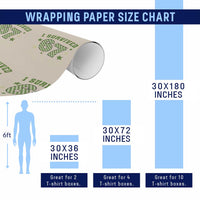 I Survived 67 Days of School Wrapping Paper Roll Funny Six Seven Meme Students Teacher Celebration - Wonder Print Shop