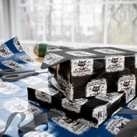 I Survived 67 Days of School Wrapping Paper Roll Funny Teacher Black Cat Chaos Everything Is Fine - Wonder Print Shop