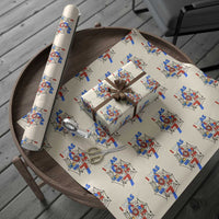 I Was 6 Now I Am 7 Wrapping Paper Roll Spider Themed Birthday Boy - Wonder Print Shop