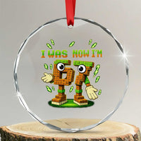 I Was 6 Now Im 7 7th Birthday 67 Meme Crystal Glass Ornament Funny 6 7 Birthday Six Seven Kids Gaming