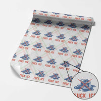 Ice Cube Anti ICE Immigration Human Rights Meme Wrapping Paper Roll