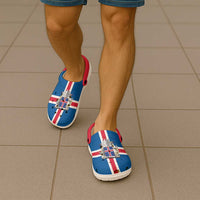 Iceland Clogs Shoes Flag Color Inspiration - Wonder Print Shop