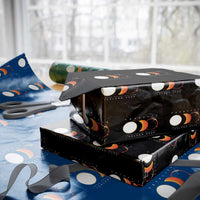 Iceland Total Solar Eclipse 2026 Totality Wrapping Paper Roll Travel Souvenir Astronomy Geek Gift