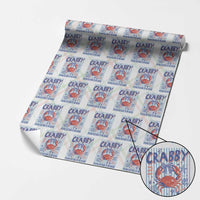 If Crabby Please Return To The Beach Wrapping Paper Roll Funny Summer Girl