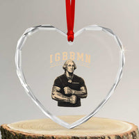 IGBBMN Buff George Washington Parody Heart Crystal Glass Ornament It’s Gonna Be Bad Funny Ironic Patriotic Founding Father