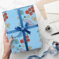 Il Mercato Italian Food Market Aesthetic Wrapping Paper Roll Summer Amalfi Coast La Dolce Vita - Wonder Print Shop